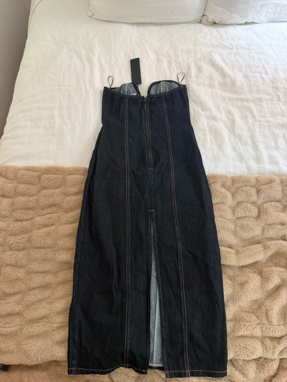Lioness Denim Maxi Dress - Picture 2 of 2